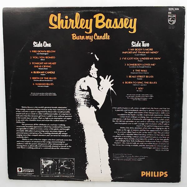 Bassey Shirley — Burn My Candle