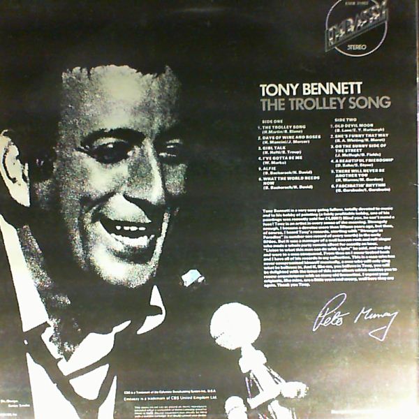 Bennett Tony — Trolley Song