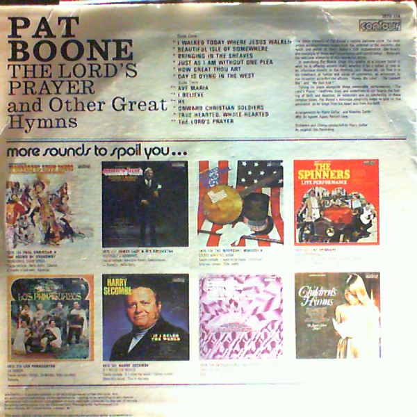 Boone Pat — Lord's Prayer And Other Great Hymns