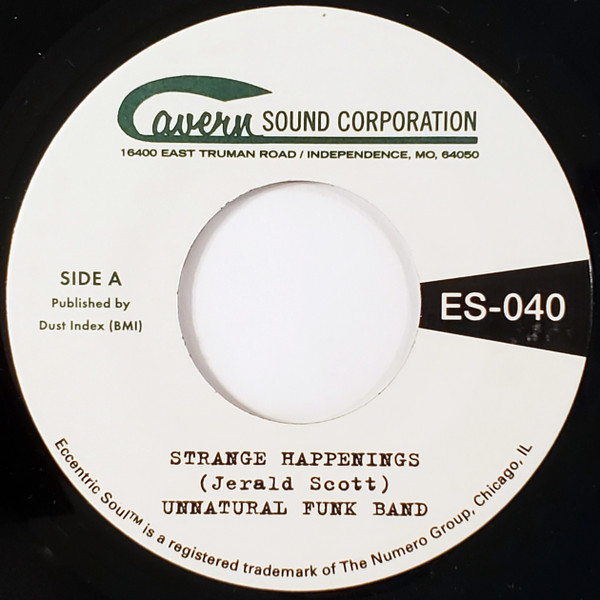 Unnatural Funk Band — Strange Happenings / Living In The Past