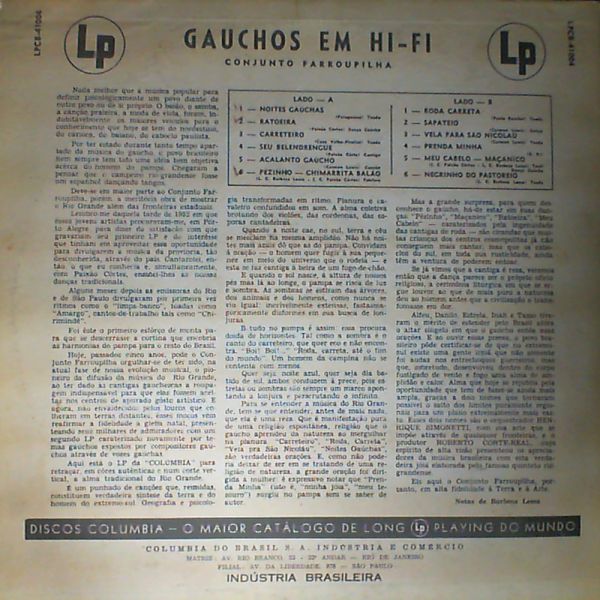 Conjunto Farroupilha — Gauchos em hi-fi