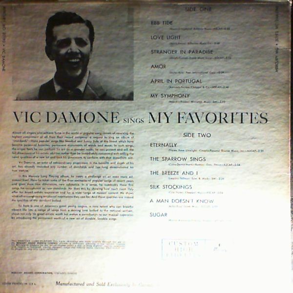 Damone Vic — Favorites