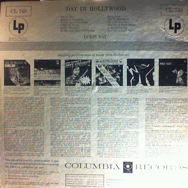 Day Doris — Day In Hollywood