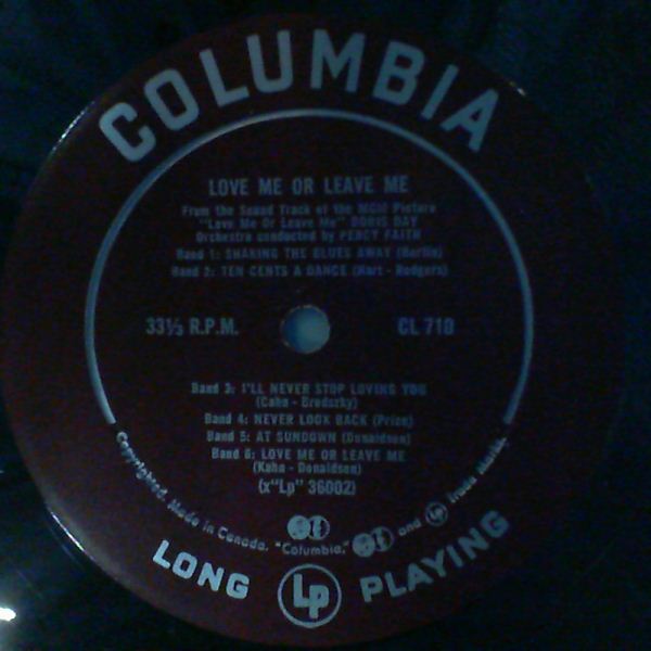 Day Doris — Love me or leave me