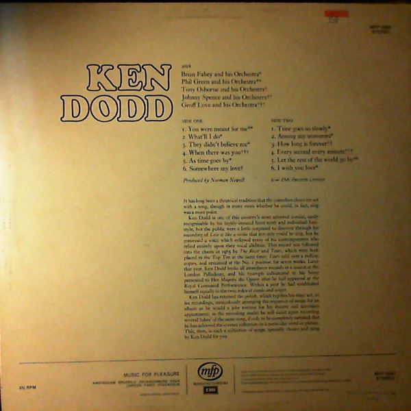 Dodd Ken — Somewhere My Love