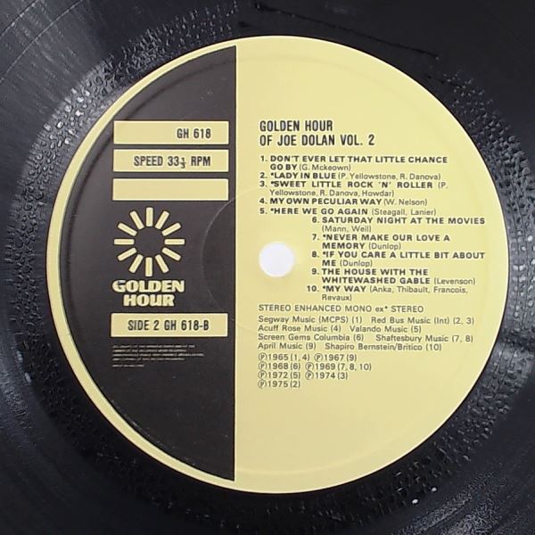 Dolan Joe — Golden Hour Of Dolan Joe Vol.2