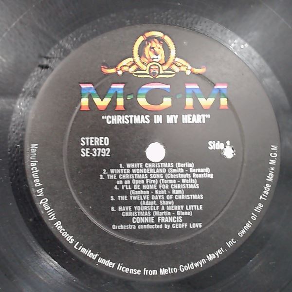 Connie Francis — Christmas In My Heart