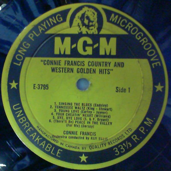 Francis Connie — Country & Western Golden Hits