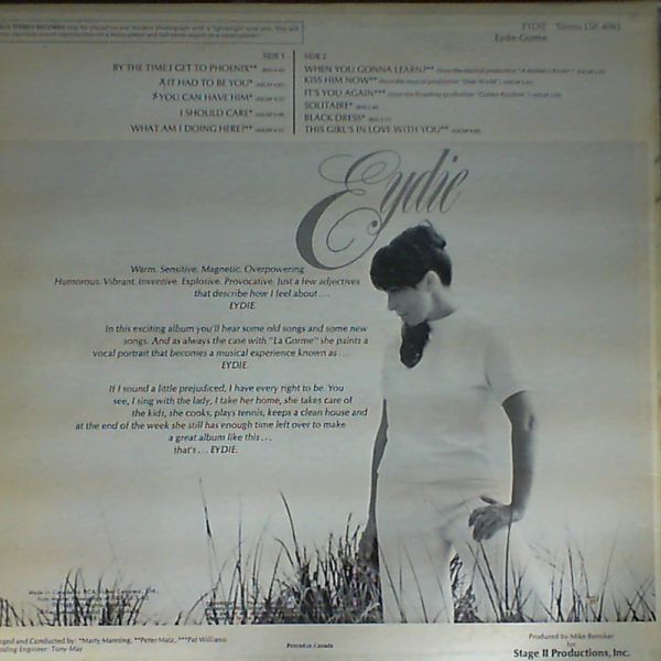 Gorme Eydie — Eydie