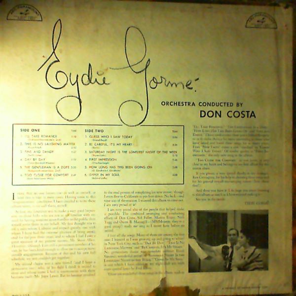 Gorme Eydie — Gorme Eydie