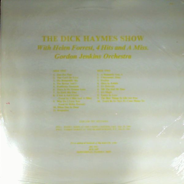 Haymes Dick — The Dick Haymes Show