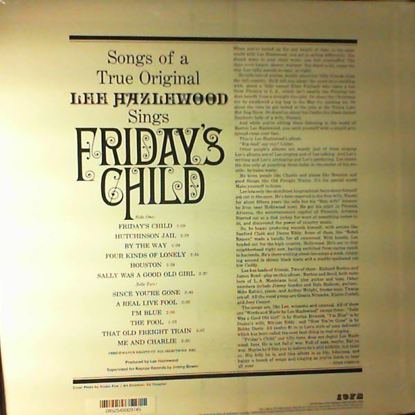 Hazlewood Lee — Friday's Child