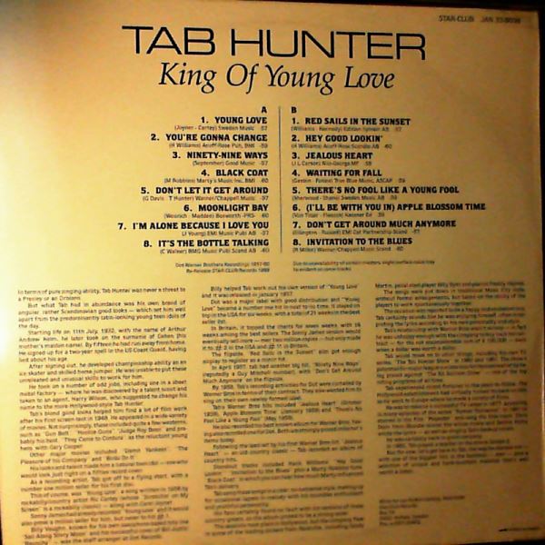 Hunter Tab — King Of Young Love