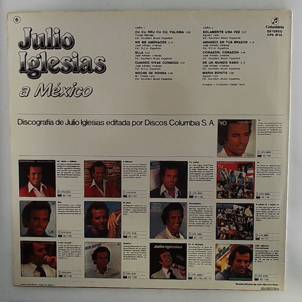 Iglesias Julio — A Mexico