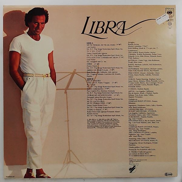 Iglesias Julio — Libra