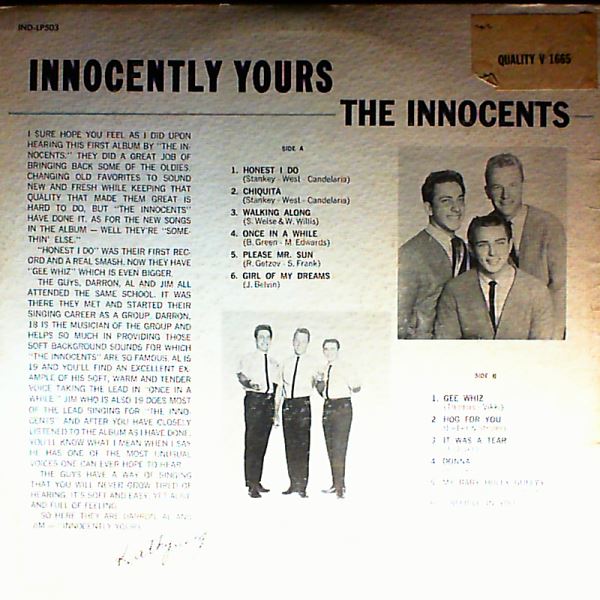 Innocents — Innocently Yours