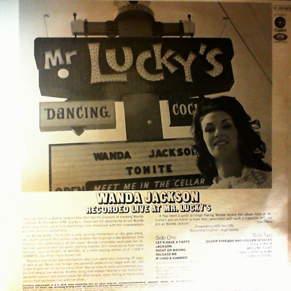 Jackson Wanda — In Person Recorded At "Mr. Lucky's" In Phoenix, Arizona
