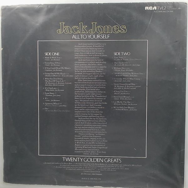Jones Jack — All To Yourself (Twenty Golden Greats)