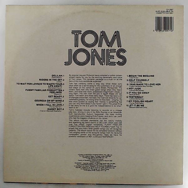 Jones Tom — Delilah