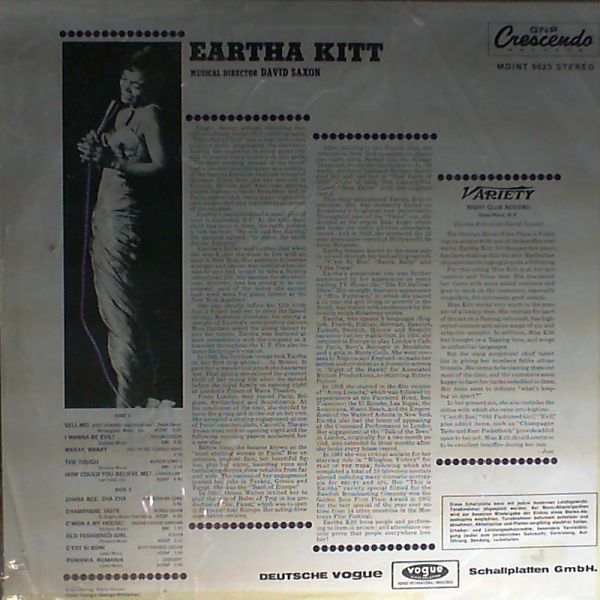 Kitt Eartha — Kitt Eartha
