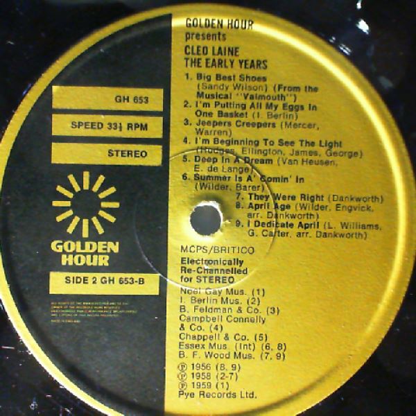 Laine Cleo — Early Years