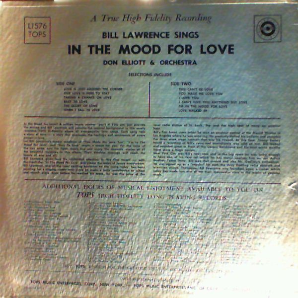 Lawrence Bill — In The Mood For Love