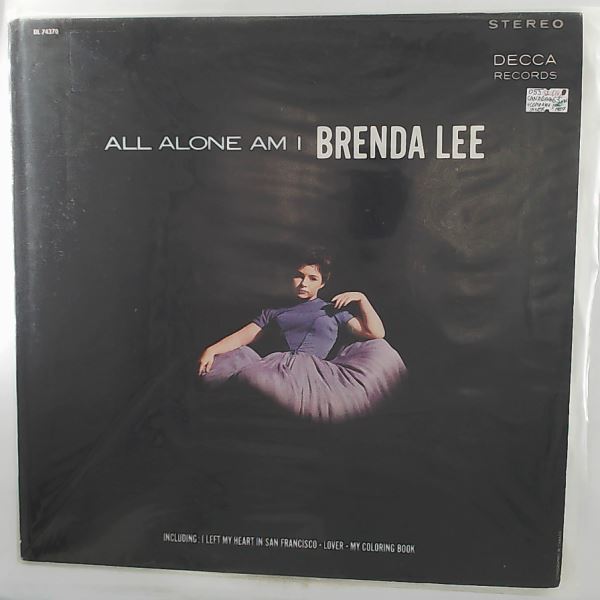 Lee Brenda — All Alone Am I