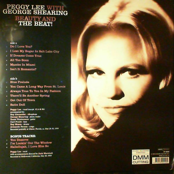 Lee Peggy & Shearing George — Beauty And The Beat!