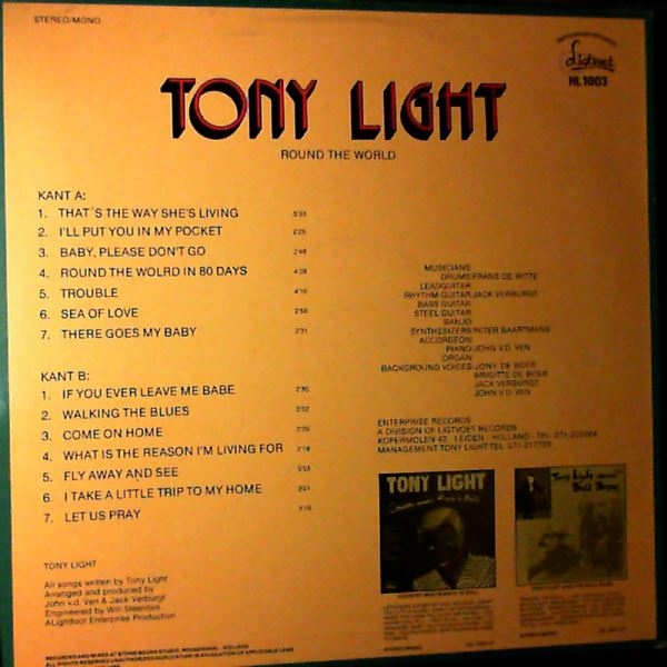 Light Tony (Ligtvoet Ton) — Round The World