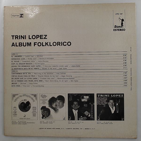 Lopez Trini — Album Folklorico (Folk Album)