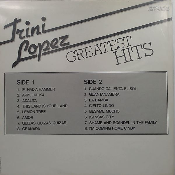 Lopez Trini — Greatest Hits!