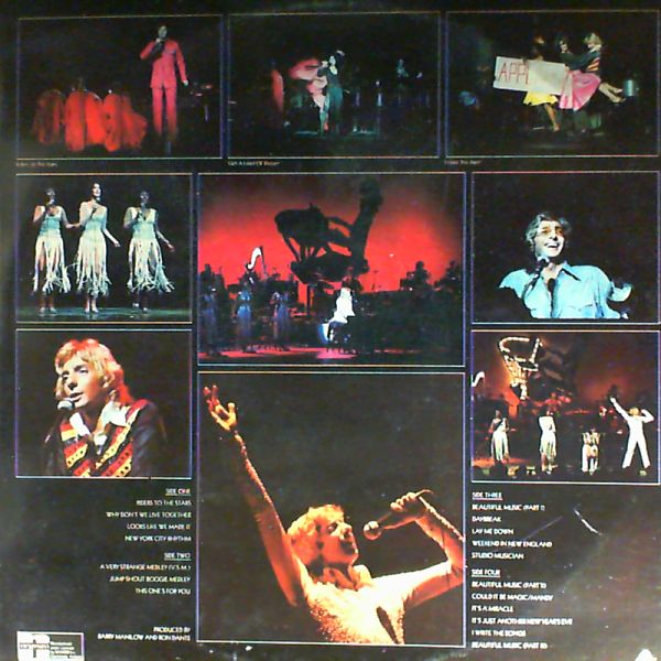 Manilow Barry — Barry Manilow Live