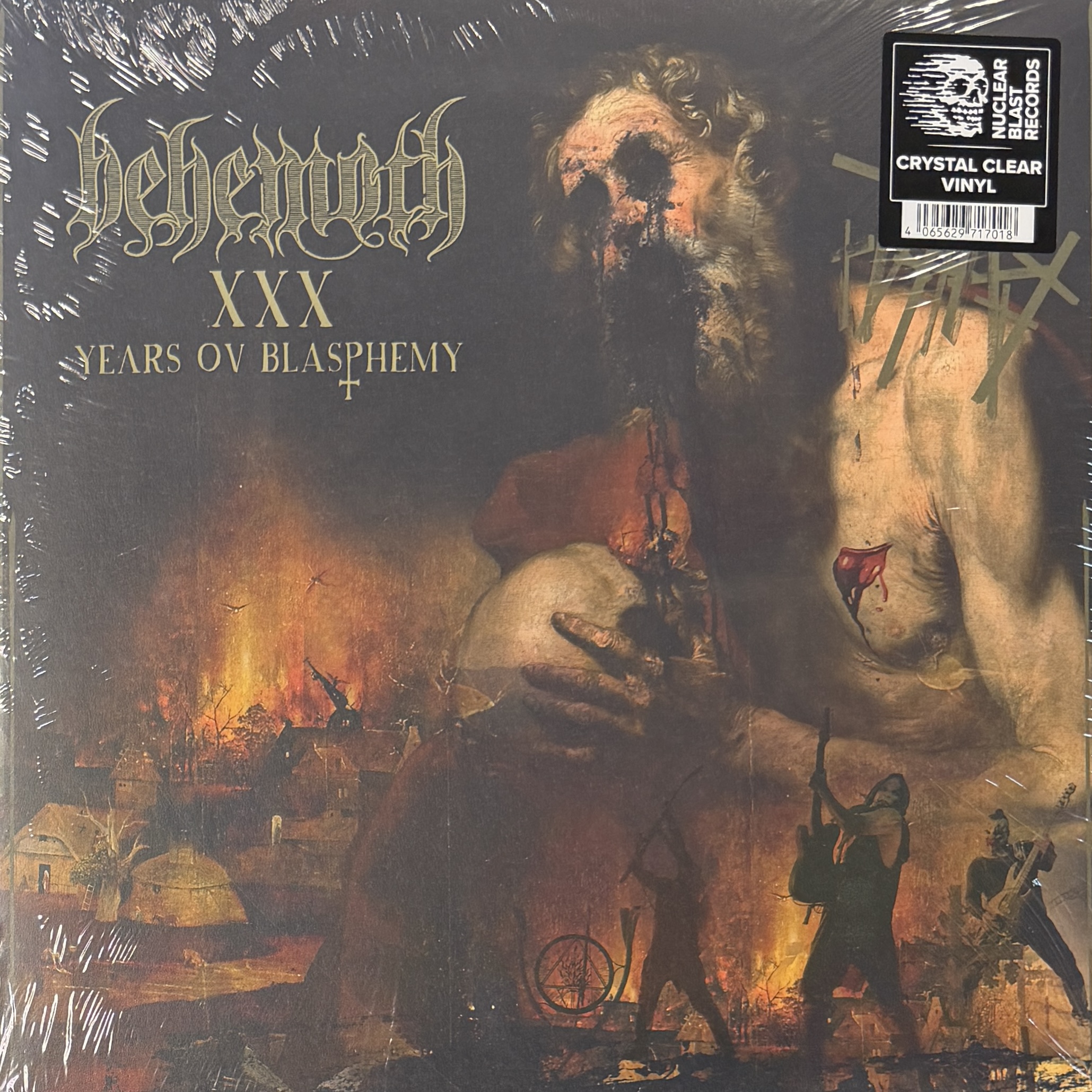 Behemoth — XXX Years Ov Blasphemy 3LP (Германия 2024г.)