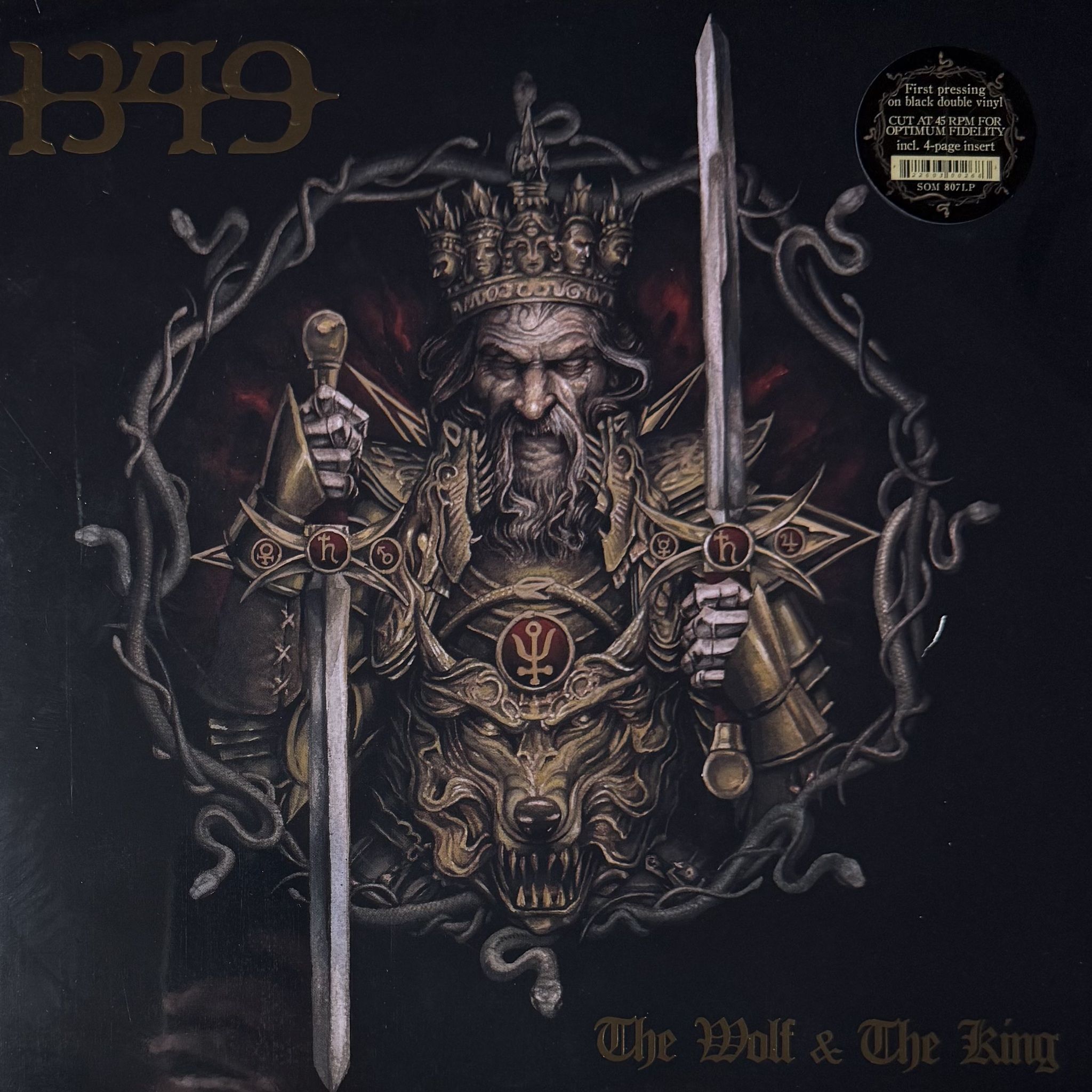 1349 — The Wolf & The King 2LP (Европа 2024г.) 2х12", 45 RPM