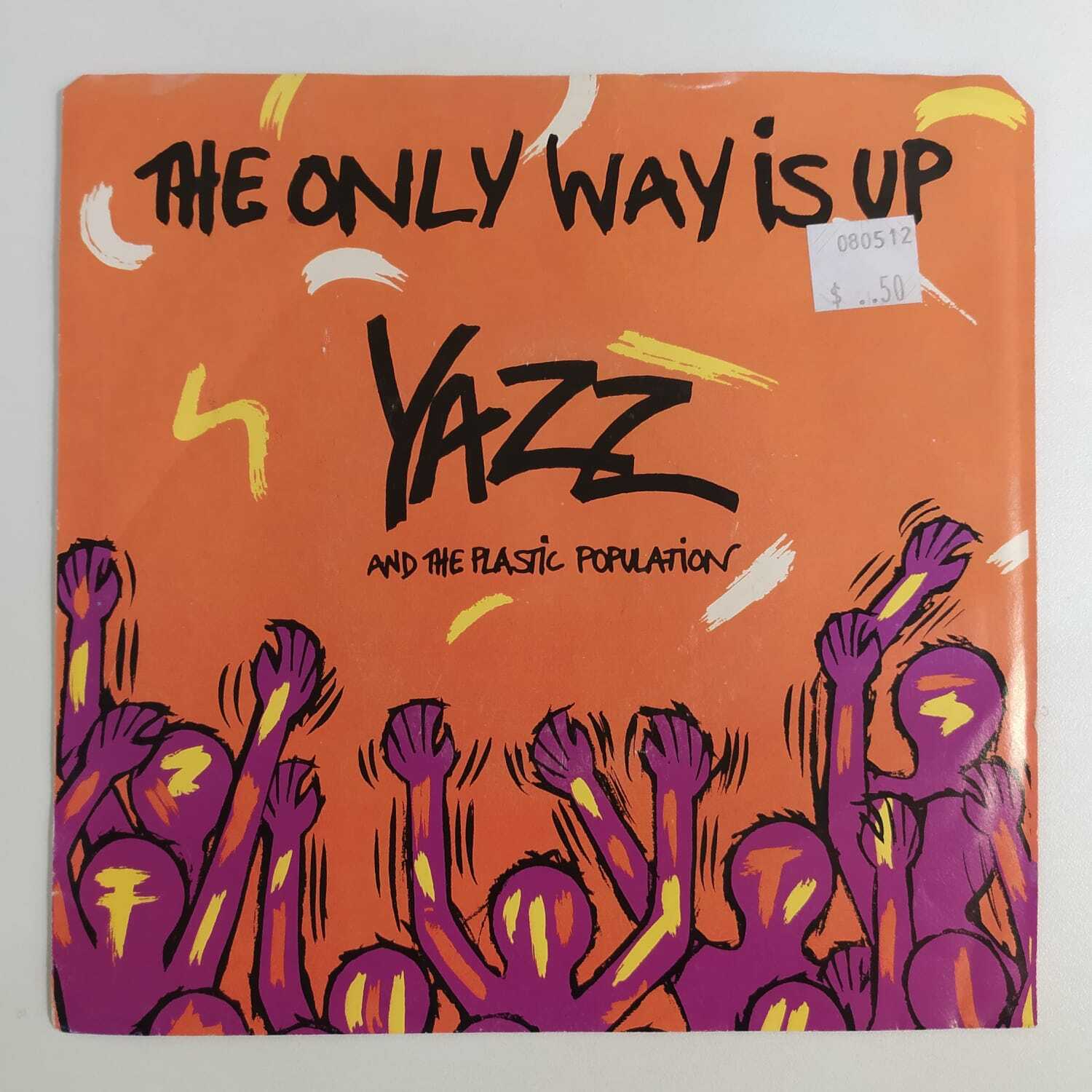 Yazz And The Plastic Population — The Only Way Is Up (США 1988г.) 7", 45 RPM, Single