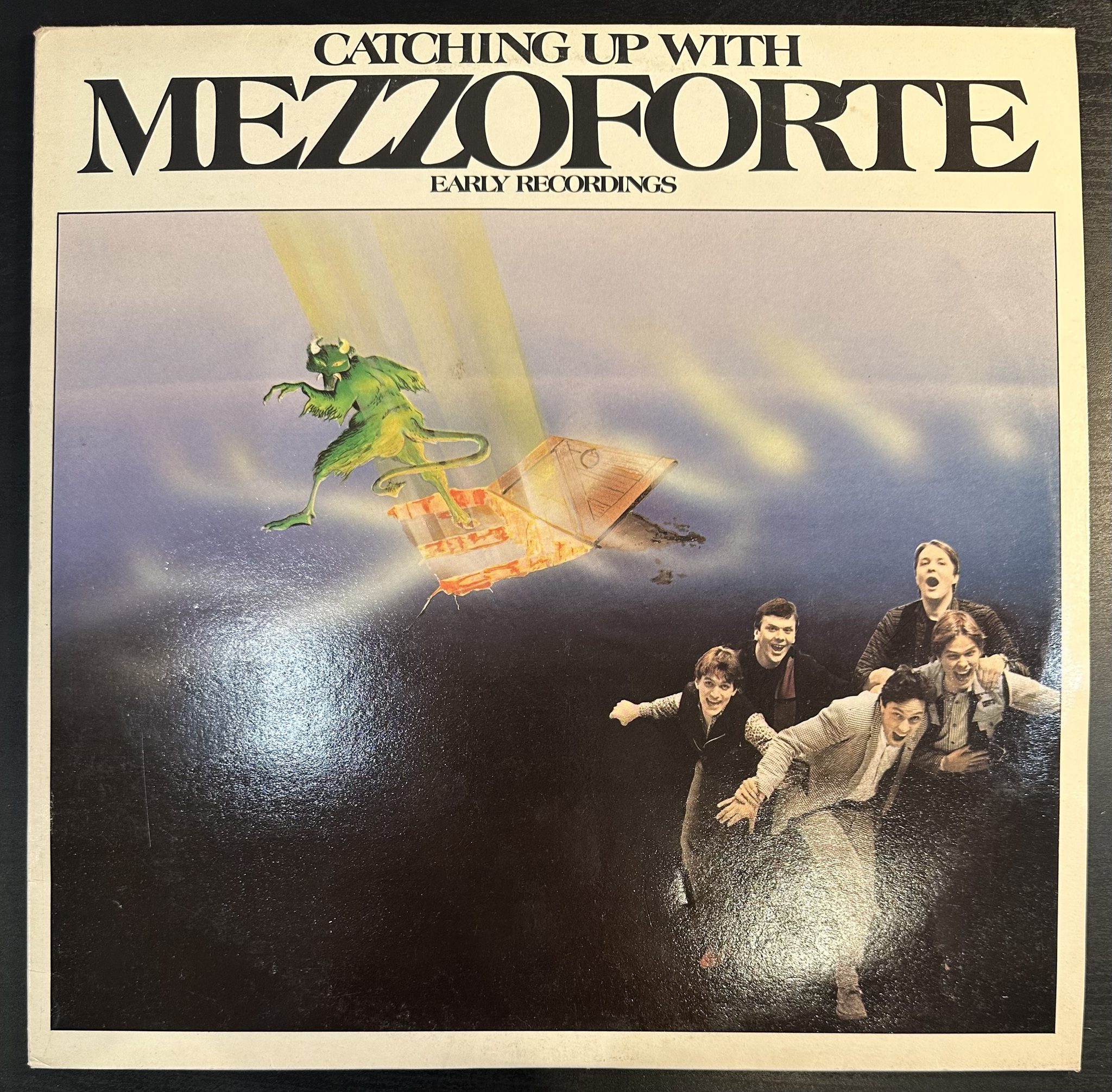 Mezzoforte — Catching Up With Mezzoforte (Англия 1983г.) LP + 12", 45 RPM