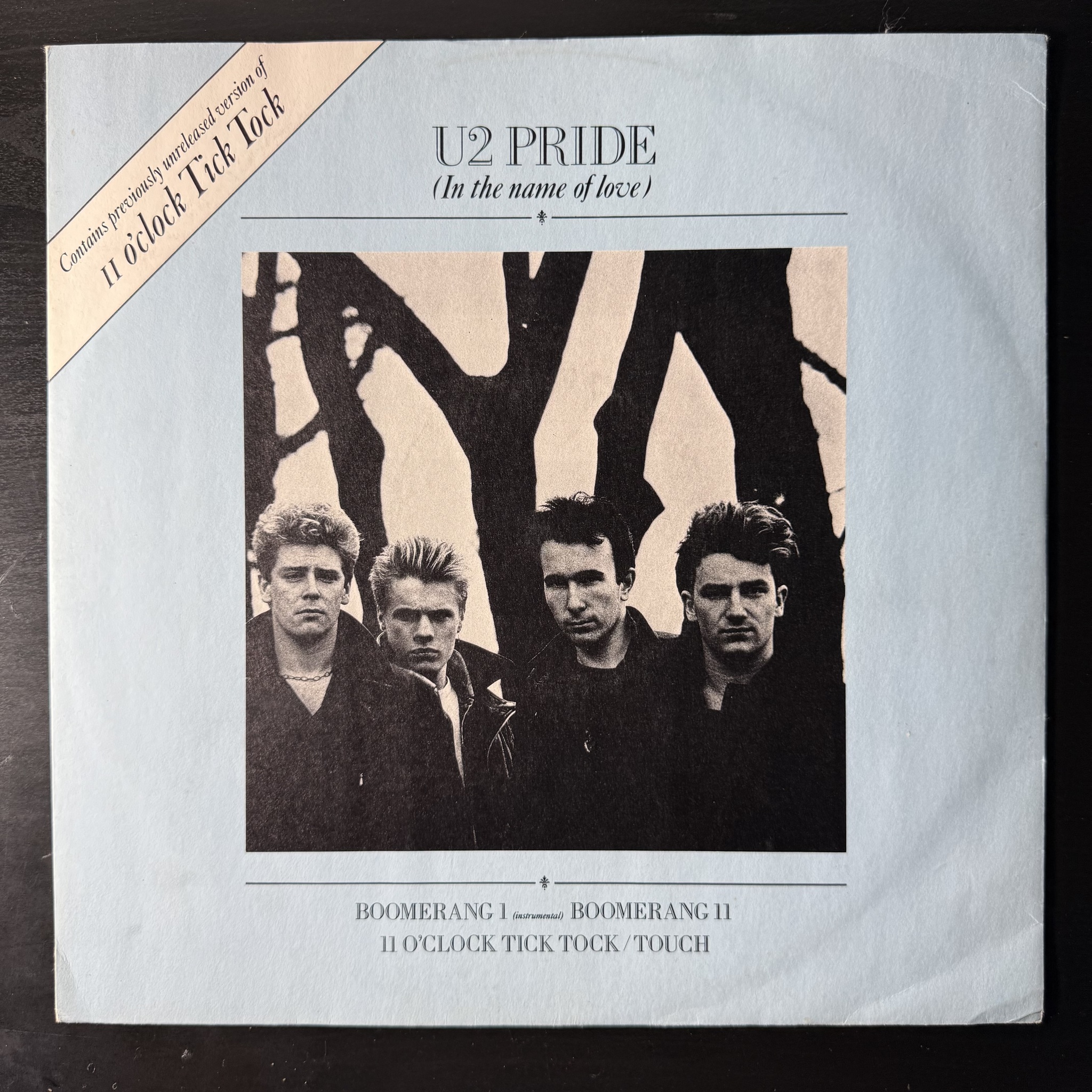 U2 — Pride - In The Name Of Love (Англия 1984г.) 12", 45 RPM