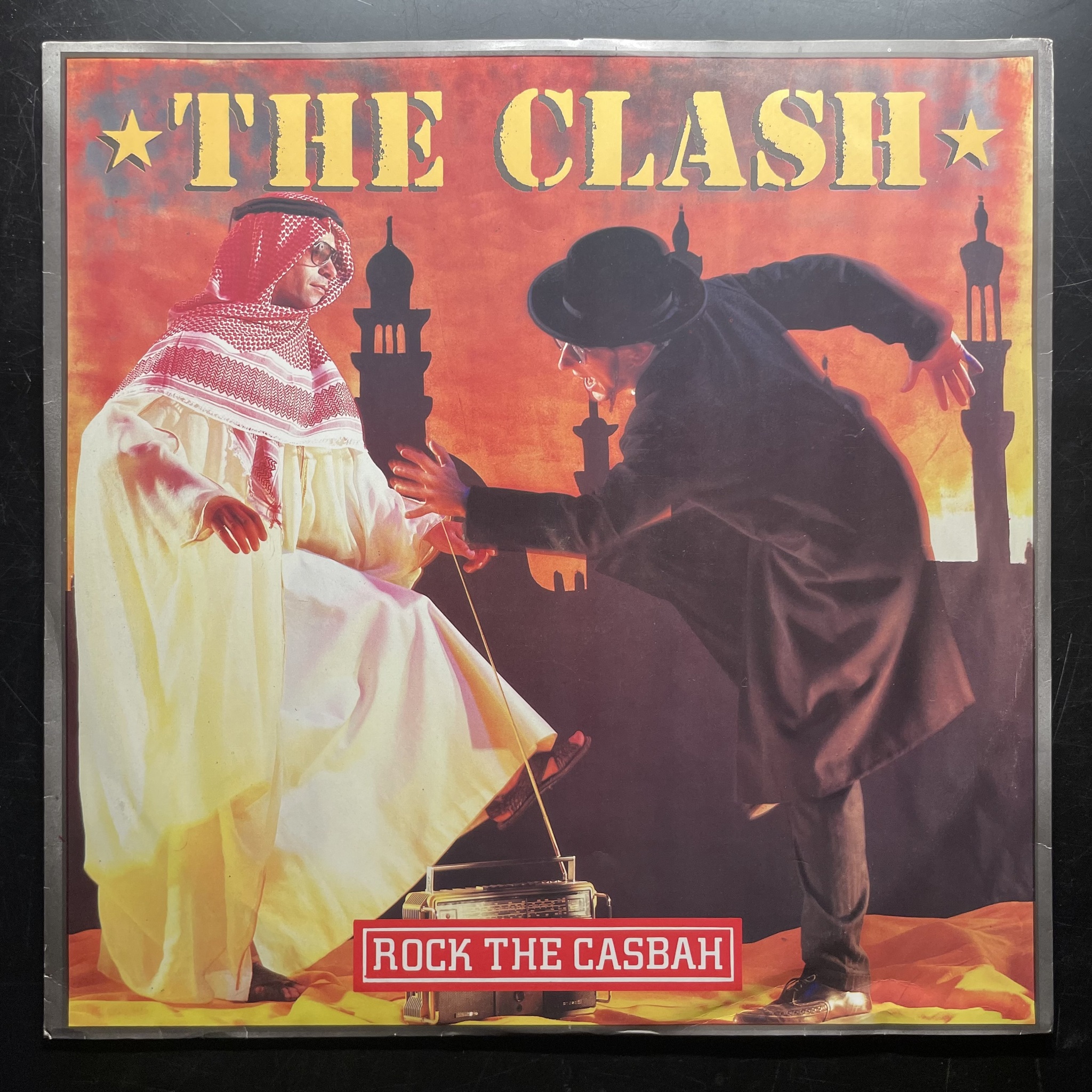 The Clash — Rock The Casbah (Англия 1982г.) 12", 45 RPM