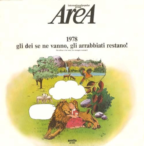 Area — 1978: Gli dei se ne vanno gli arrabbiati restano!