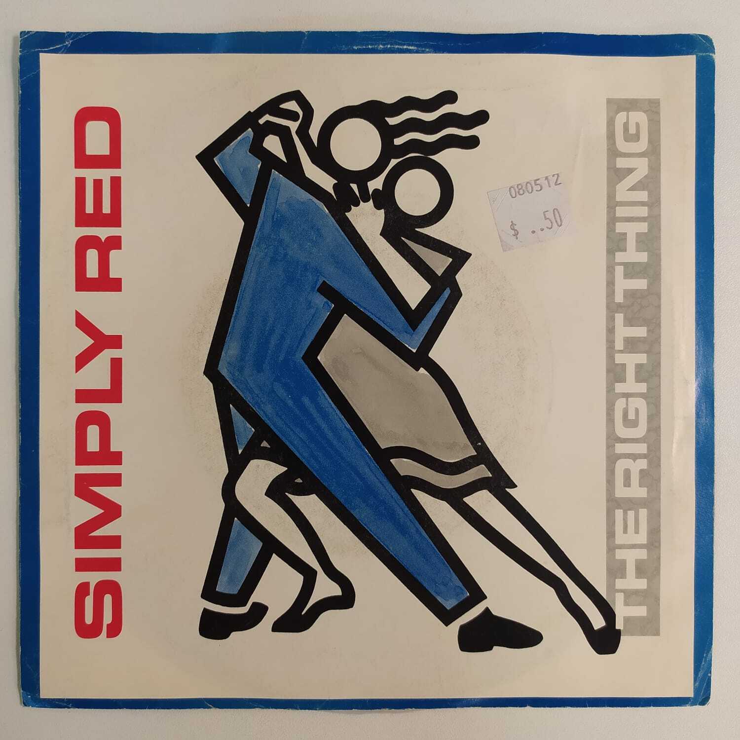 Simply Red — The Right Thing (США 1987г.) 7", 45 RPM, Single