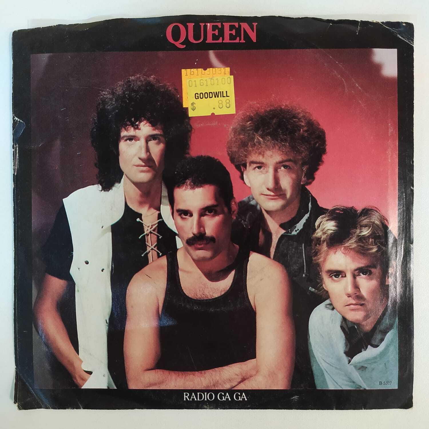 Queen — Radio Ga Ga (США 1984г.) 7", Single