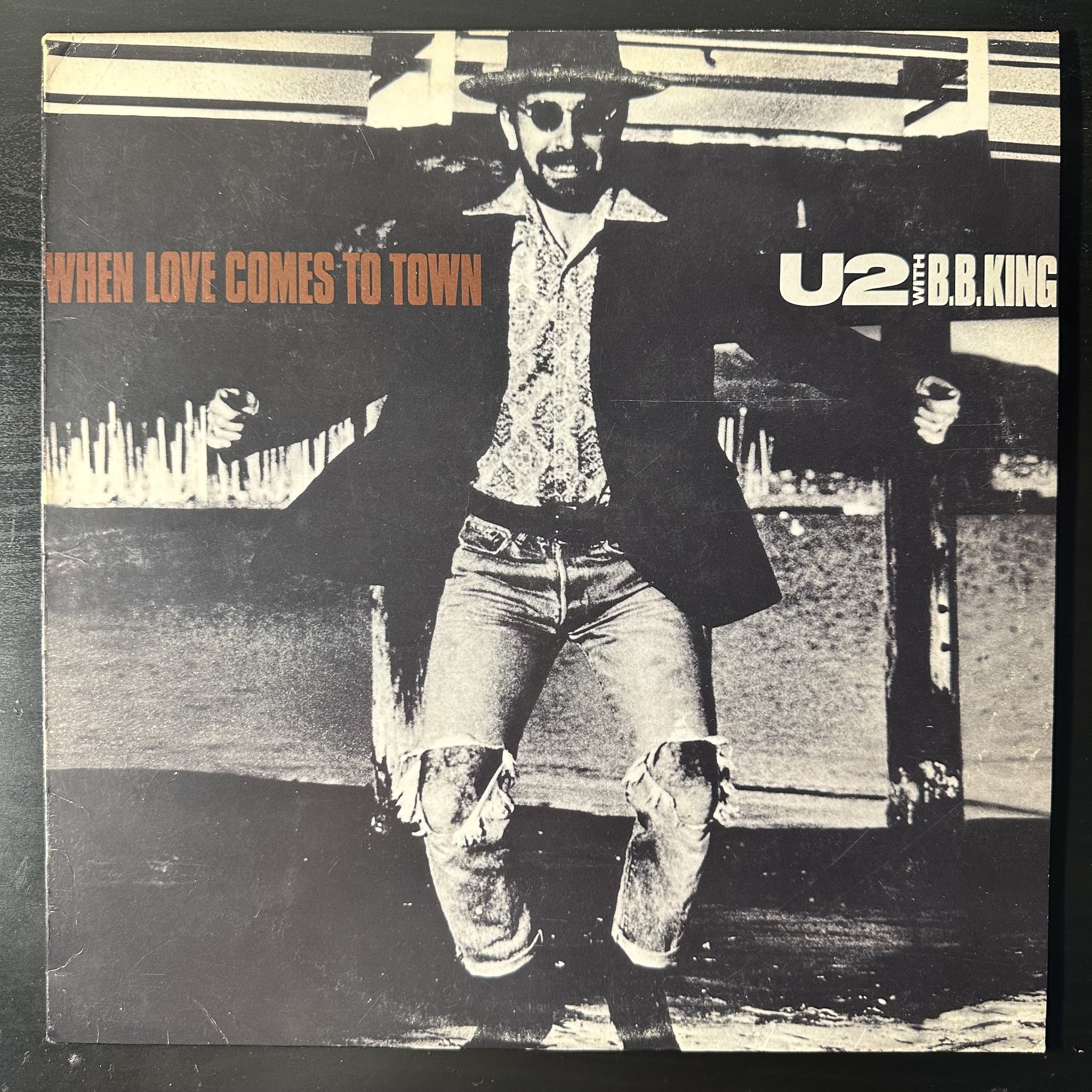 U2 With B.B. King — When Love Comes To Town (США 1989г.) Maxi-Single