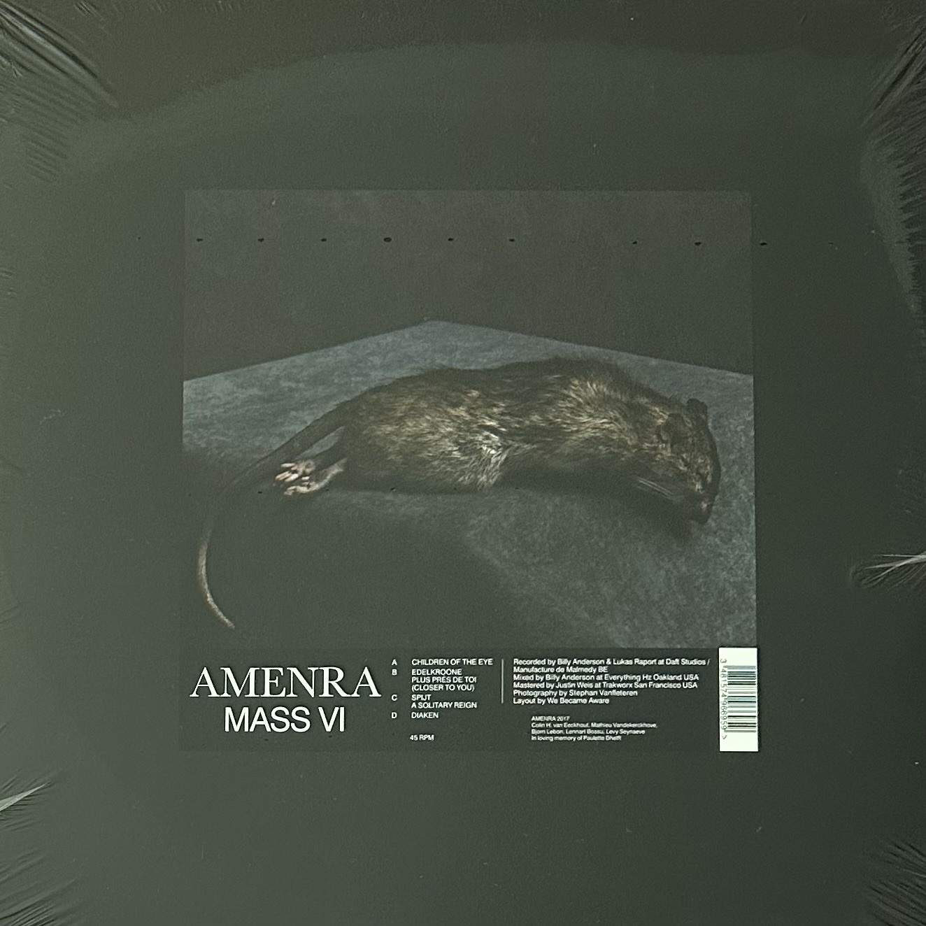 Amenra — Mass VI (Бельгия) 2Х12", 45 RPM