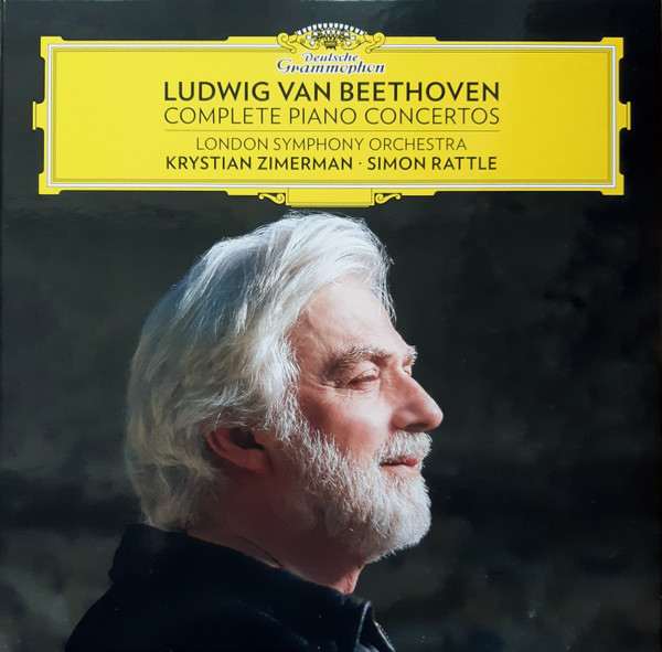 Krystian Zimerman, Simon Rattle, London Symphony Orchestra — Ludwig van Beethoven: Complete Piano Concertos (5 x LP, Box)