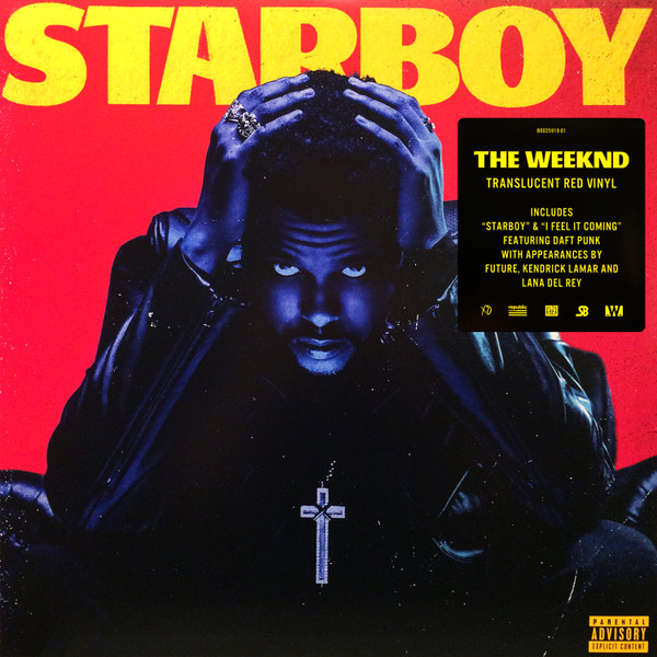 The Weeknd — Starboy (2 x LP, Red Translucent)