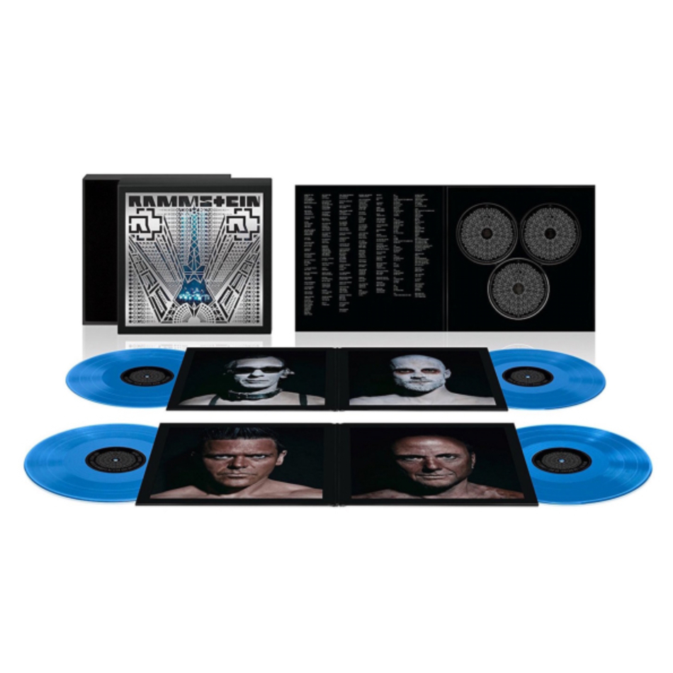 Rammstein — Paris (Deluxe Edition)(Coloured Vinyl)(4LP+2CD+Blu-ray)