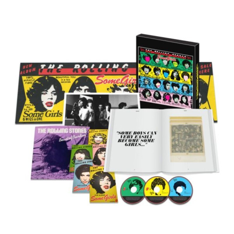 The Rolling Stones — Some Girls (Deluxe Edition)(2CD+DVD+7"Vinyl Single)