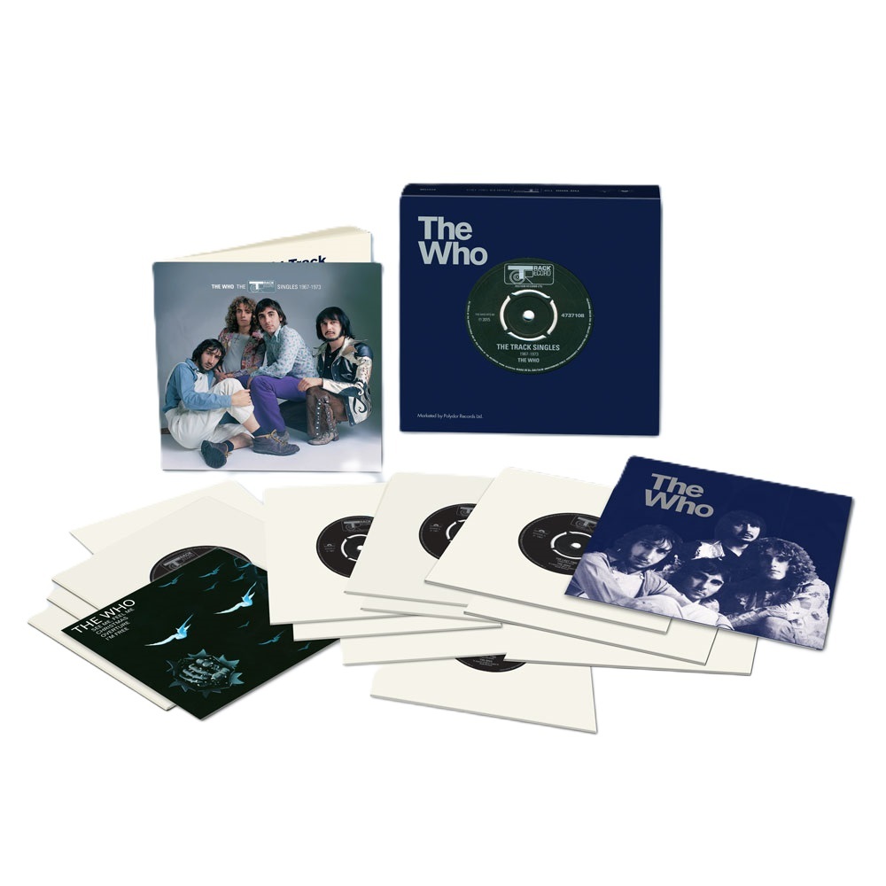 The Who — The Track Singles 1967-1973 (14x7" Vinyl Single + 7" Vinyl Single EP)