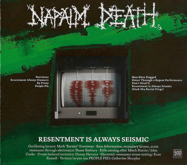 Napalm Death — Resentment Is Always Seismic – A Final Throw Of Throes