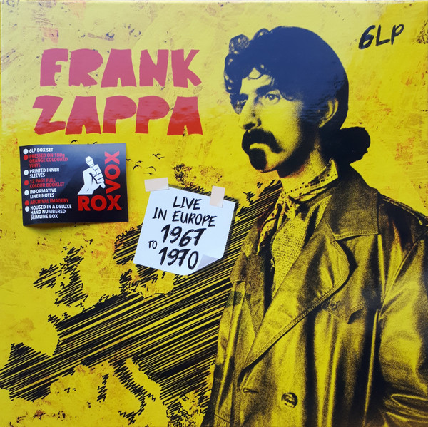 Frank Zappa — Live In Europe 1967 To 1970